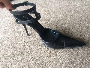 AUTHCESARE PACIOTTI KNÖCHELRIEMEN SPITZE ZEHENABSÄTZE SLINGBACK SCHUHE Gr 41/9 US - Bild 1 von 10