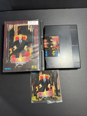 SNK Real Bout Fatal Fury NEO GEO ROM AES Juego de Lucha Retro Japón Foto 1 de 4