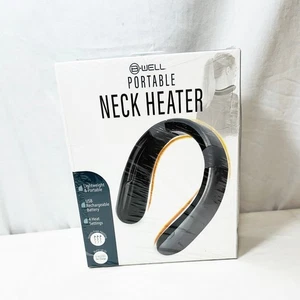 BWell Portable Neck Heater Rechargeable 4 Heat Levels New Sealed - Picture 1 of 5