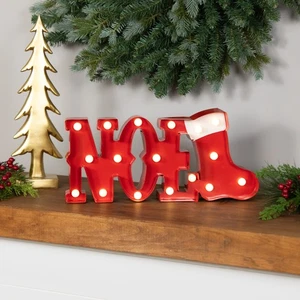 Northlight Lighted "Noel" Christmas Decoration - 16" - Picture 1 of 8
