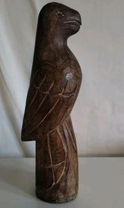 Papagei aus Holz geschnitzt  - Bild 1 von 7