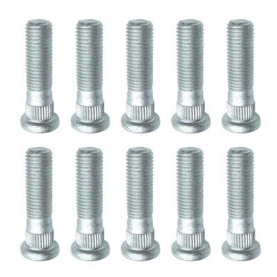 9mm Hub/Wheel Press Studs Extended Wheel Lug Nut Tire Screw for Car Enthusiasts - Image 1 of 4