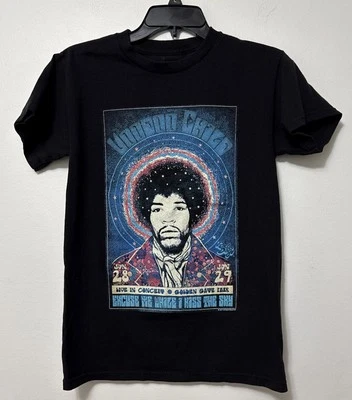 Jimi Hendrix Tshirt Excuse Me While I Kiss The Sky American Classics Shirt Small - Image 1 of 4