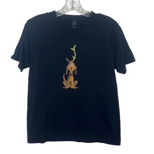 Max The Grinch Dog Tshirt Womens Large Black Christmas - Picture 1 of 9