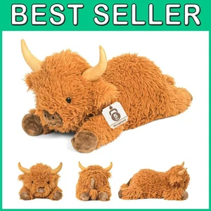 24" Highland Cow Weighted Plush 5lbs - Picture 1 of 11