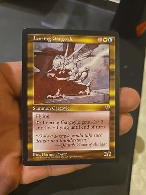 MTG Mirage Leering Gargoyle Never Played Nm - Image 1 of 4