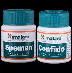 Combo- Himalaya Herbal SPEMAN + CONFIDO LONG EXPIRY 60 tab - Picture 1 of 3