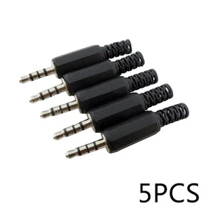 Zuverl?ssiger Audio Video Stereo Adapter mit 3 5 mm 4 poligen Leitern (5 St��ck - Photo 1/5