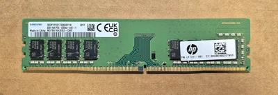 HP/Samsung 8GB PC4 3200MHz UDIMM 288 PIN L47721-001 - Image 1 of 2