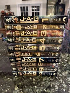 JAG: Complete Series Seasons 1-10 Set DVD Box Lot J.A.G. Judge Advocate General - Picture 1 of 5