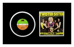 Twisted Sister Signed Record Sleeve-Museum Framed  and Ready to Hang - Picture 1 of 3