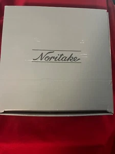 Noritake White Scapes Lockleigh 5pc Place Setting Gold Trim - Picture 1 of 14
