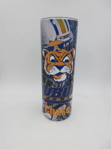Auburn Tigers stainless steel tumbler Chase Cover
