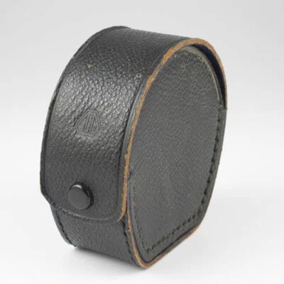 Pentax Asahi Optical - Brown Leather Leans Hood Case - 3.25" x 1" Interior - Image 1 of 4