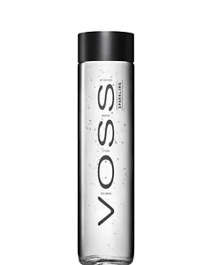 2 X Voss Artesian Sparkling Glass Bottles without water brand new 850ml - Picture 1 of 1