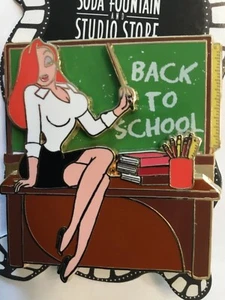 Disney Studio Soda Fountain DSF Pin Trading LE 300 Jessica Back to School L7 - Picture 1 of 4
