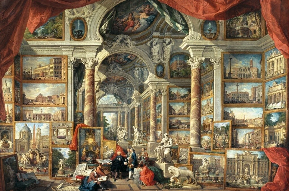 Jigsaw puzzle International Renaissance View of Modern Rome 5000 pcs NEW 60"x40" - Image 1 of 1