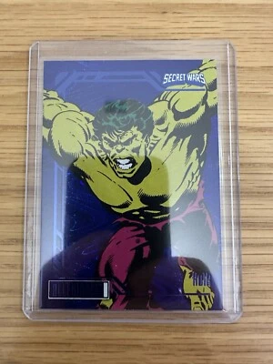 2024 Marvel Upper Deck Allegiance: Secret Wars Hulk Blue Swirl 08/10 - Image 1 of 3