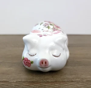 Vintage 1978 AVON Ceramic Pomander Pig Potpourri Holder Ceramarte Brazil BB967 - Picture 1 of 7