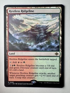 X 1 MTG Restless Ridgeline #0283-The Lost Caverns of Ixalan Regular NM - Picture 1 of 1