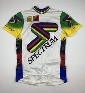 Vintage Voler Tom Kellogg Spectrum Cycling Jersey Size Medium