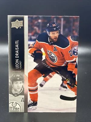 2021-22 Upper Deck Series 2 Base #321 Leon Draisaitl - Edmonton Oilers - Image 1 of 2
