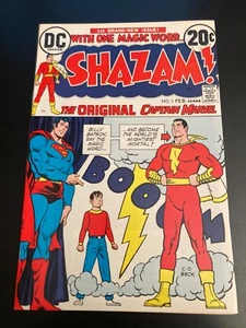 SHAZAM #1 *1972 Key!* 1st Capt Marvel! NM/9.4 GEM! Crazy Bright/Colorful/Glossy! - Picture 1 of 3