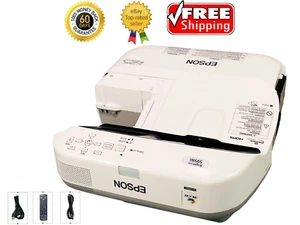 Epson BrightLink 595Wi Projector 3300 ANSI Interactive HDMI - Good Functional - Picture 1 of 11