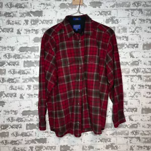Vintage Pendleton 100 % virgin wool long sleeve button down - Picture 1 of 5