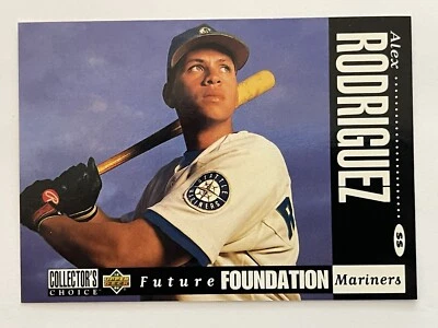 Upper Deck Collectors Choice 1994 Alex Rodríguez #647 Seattle Mariners Foto 1 de 2