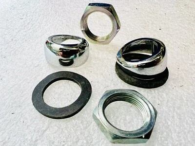 JAGUAR DAIMLER WIPER BEZEL CHROME KIT JAG MARK 2 S-TYPE 420 V8 250 7767  bs7r6d - Image 1 of 4