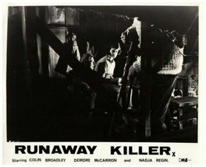 Runaway Killer Original Lobby Card Nadja Regin New Zealand Film Noir 1964