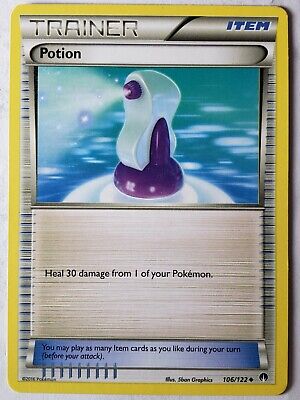 Potion 106/122 LP / VLP - XY Breakpoint Pokemon Card - $2 Combined Shipping