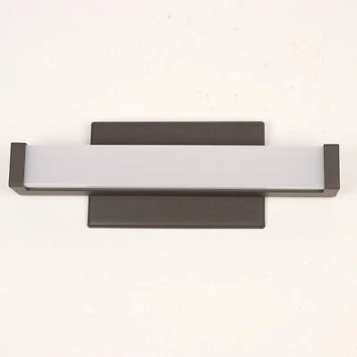 Tocador cuadrado contemporáneo Lithonia Lighting 12 pulgadas bronce LED aplique 3000k Foto 1 de 4