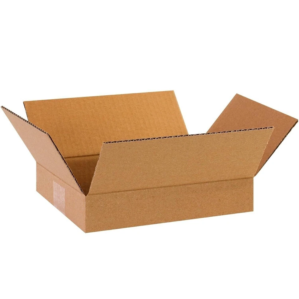 25 10x8x3 Corrugated Boxes Shipping Packing Moving Cardboard Cartons - Image 1 of 1