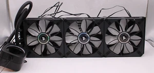 Corsair iCUE H150i ELITE LCD XT Display Liquid CPU Cooler 18" AIO *USED* - Afbeelding 1 van 3