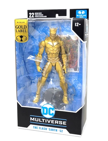 McFarlane Toys DC Multiverse The Flash Earth 52 Gold Label Action Figure NEW Cover
