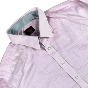 UNTUCKit Shirt Mens XL Pink Striped Slim Fit Wrinkle Free Button Down Cotton EUC - Picture 1 of 12
