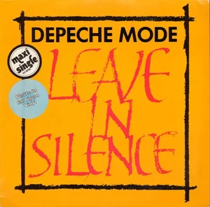 Depeche Mode Leave In Silence CLEAR VINYL Vinyl Single 12inch Mute - Foto 1 di 1