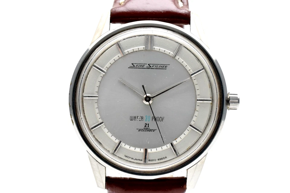 ▶️Винтажные часы 1965 SEIKO Skyliner JDM 6220-9970 21J с ручным заводом Япония [Exc+5] - Изображение 1 из 4