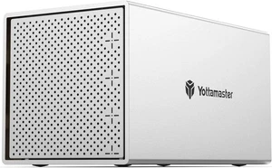 4 Bay Hard Drive Enclosure, USB C 3.5" for 2.5"/3.5" Inch SATA HDD/SSD, Aluminum - Picture 1 of 6