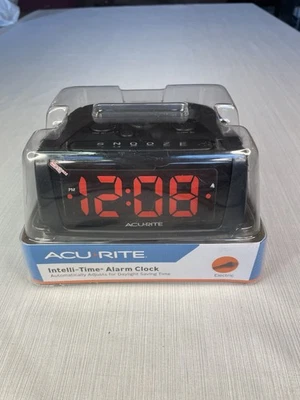 Acurite Big Intelli-Time Loud Alarm Clock - Image 1 of 4