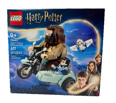 LEGO Harry Potter Building Set 76443 Hagrid & Harry's Motorcycle Ride - Sealed - Image 1 of 3