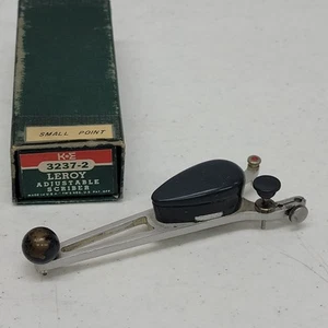 Escriba ajustable vintage K&E Leroy en caja original modelo 3237-2 - Imagen 1 de 5