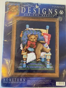 De colección Años 90 Mr. Bear Diseños Para La Aguja Contado Punto de Cruz Kit #5611 Nuevo - Imagen 1 de 2