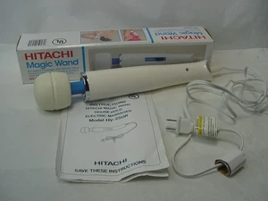 HITCHI MAGIC WAND TWO SPEED MASSAGER HV-250R with ORGINAL BOX WITH INSTRUCTIONS - Picture 1 of 4