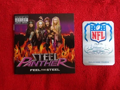 Steel Panther - Feel the Steel 2009 Explicit Lyrics content  Mint Condion - Imagem 1 de 4