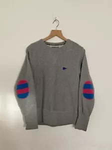 Muy Rara Sudadera De Colección Duffer x Oki-ni Años 90 00 Genial Gris Logo Mediana M - Imagen 1 de 10