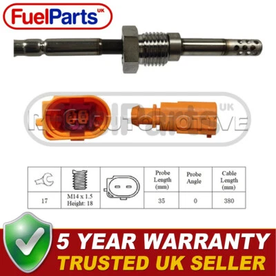 FuelParts Exhaust Gas Temperature Sensor For VW Crafter 2011-2016 2.0 TDi #2 - Image 1 of 2