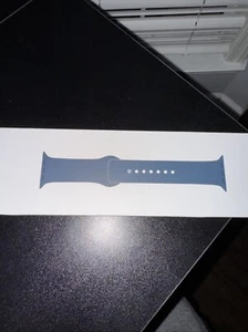 Authentic Apple Watch 45 mm Sport Band Abyss Blue MKUW3AM/A - Picture 1 of 3